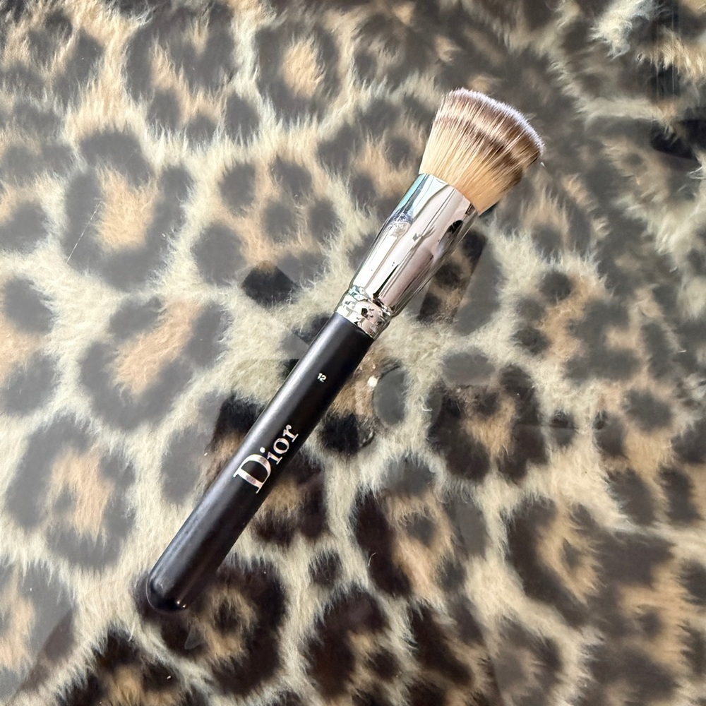 Dior Makeup Brush - Black and Cream
